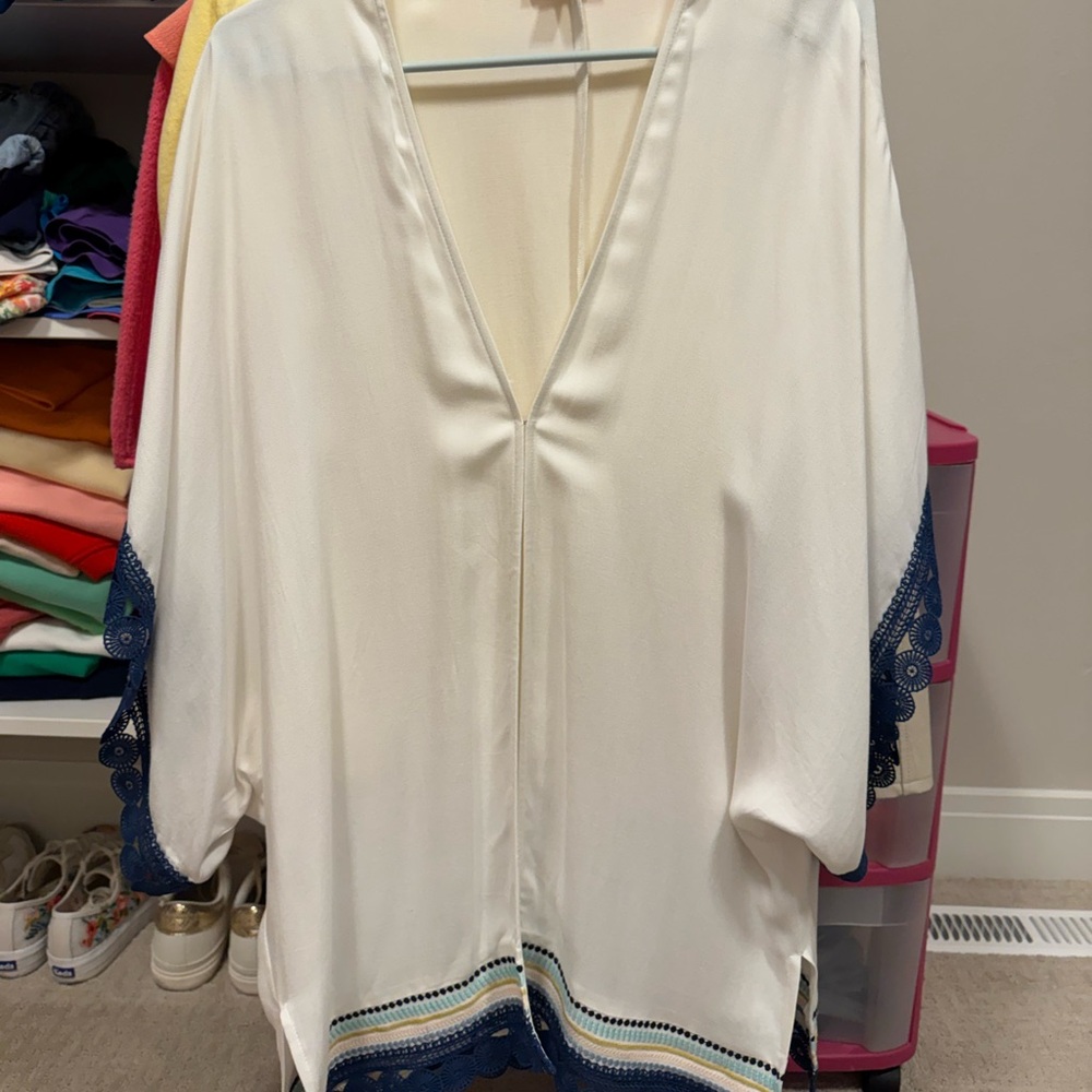 Stella & Dot The Playa Kimono and Swim Coverup